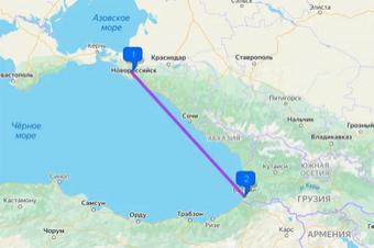 Запущен новый морской маршрут из Батуми в Новороссийск