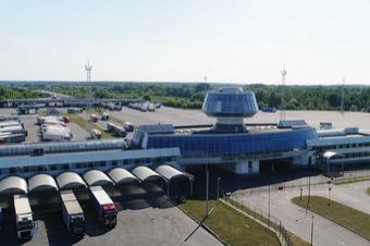 Самая большая зона ожидания для автотранспорта в Европе